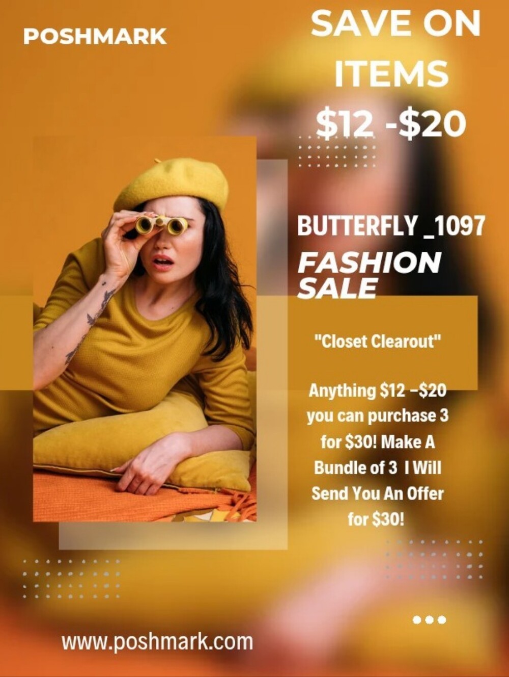 Butterfly's Summer Closet Clearout 3 For $30 Bundles!!!🦋🦋🦋